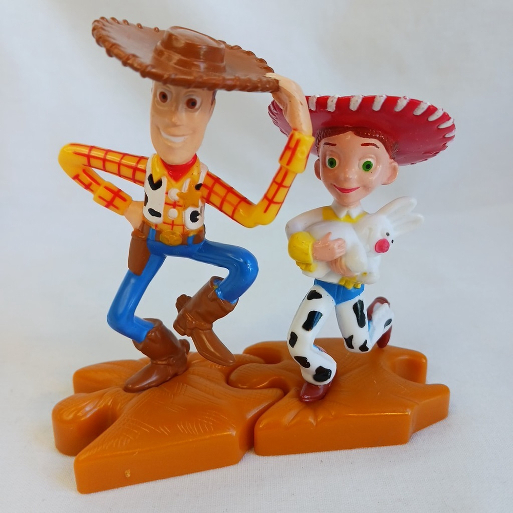 Disney Pixar Toy Story Woody and Jessie Figurines